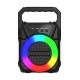 Newface ABS-1309 Rgb FM Kablosuz Hoparlör - Siyah Newface ABS-1309 Rgb FM Kablosuz Hoparlör - Siyah
