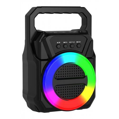 Newface ABS-1309 Rgb FM Kablosuz Hoparlör - Siyah Newface ABS-1309 Rgb FM Kablosuz Hoparlör - Siyah