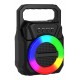 Newface ABS-1309 Rgb FM Kablosuz Hoparlör - Siyah Newface ABS-1309 Rgb FM Kablosuz Hoparlör - Siyah