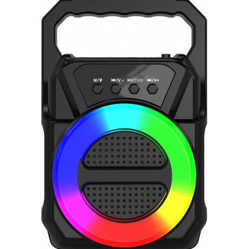 Newface ABS-1309 Rgb FM Kablosuz Hoparlör - Siyah Newface ABS-1309 Rgb FM Kablosuz Hoparlör - Siyah