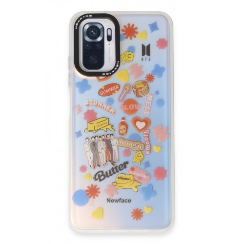 Newface Xiaomi Redmi Note 10S Kılıf Estoril Desenli Kapak - Estoril - 16