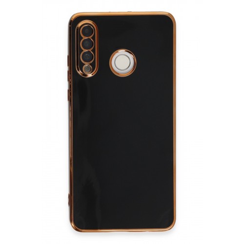 Newface Huawei P30 Lite Kılıf Volet Silikon - Siyah Newface Huawei P30 Lite Kılıf Volet Silikon - Siyah