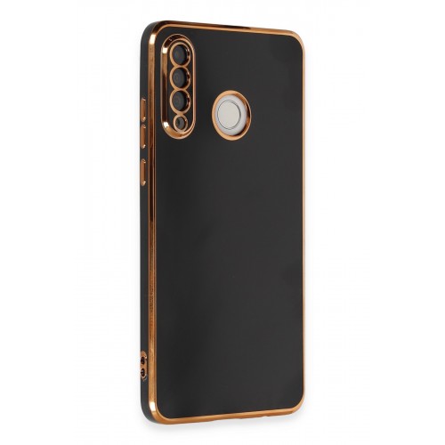 Newface Huawei P30 Lite Kılıf Volet Silikon - Siyah Newface Huawei P30 Lite Kılıf Volet Silikon - Siyah