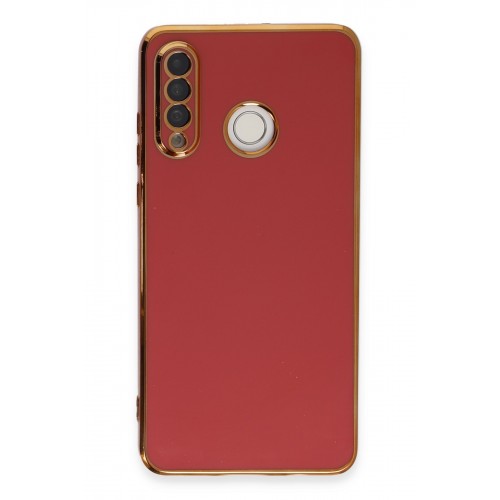 Newface Huawei P30 Lite Kılıf Volet Silikon - Kırmızı Newface Huawei P30 Lite Kılıf Volet Silikon - Kırmızı