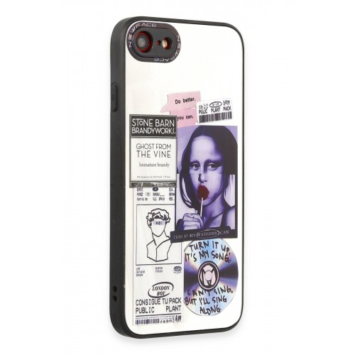 Newface iPhone 7 Kılıf Mirror Desenli Kapak - Mirror - 2