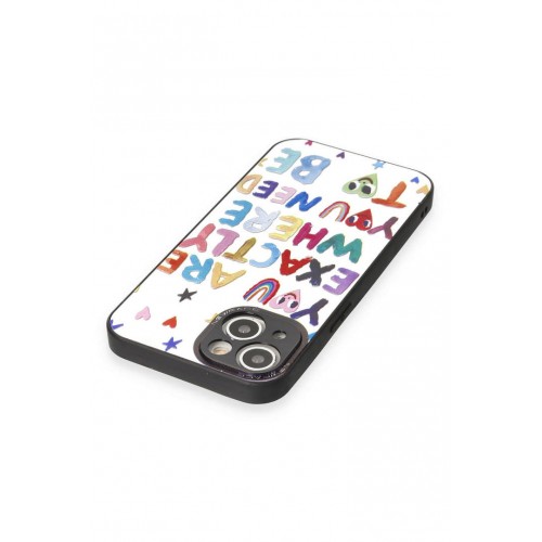 Newface iPhone 14 Kılıf Mirror Desenli Kapak - Mirror - 10 Newface iPhone 14 Kılıf Mirror Desenli Kapak - Mirror - 10