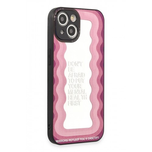 Newface iPhone 14 Kılıf Mirror Desenli Kapak - Mirror - 11