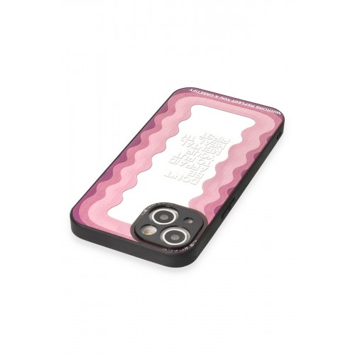 Newface iPhone 14 Kılıf Mirror Desenli Kapak - Mirror - 11 Newface iPhone 14 Kılıf Mirror Desenli Kapak - Mirror - 11