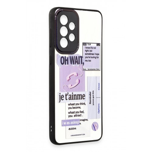 Newface Samsung Galaxy A33 5G Kılıf Mirror Desenli Kapak - Mirror - 4