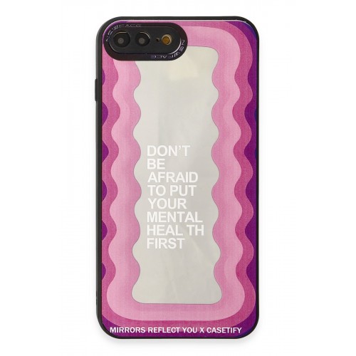 Newface iPhone 8 Plus Kılıf Mirror Desenli Kapak - Mirror - 11 Newface iPhone 8 Plus Kılıf Mirror Desenli Kapak - Mirror - 11