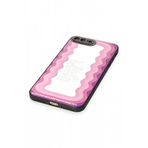 Newface iPhone 8 Plus Kılıf Mirror Desenli Kapak - Mirror - 11 Newface iPhone 8 Plus Kılıf Mirror Desenli Kapak - Mirror - 11