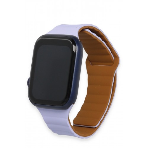 Newface Apple Watch 42mm KR411 Tailored Strap Kordon - Lila