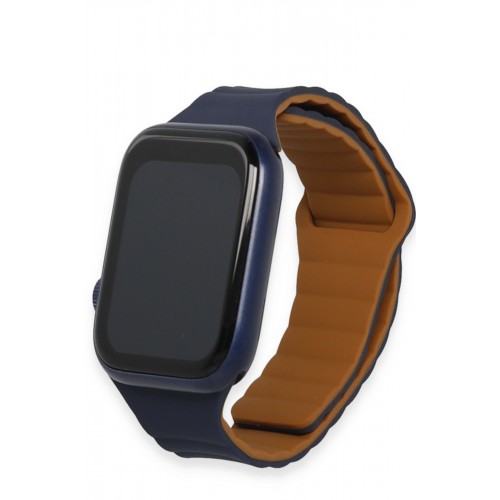 Newface Apple Watch 42mm KR411 Tailored Strap Kordon - Lacivert Newface Apple Watch 42mm KR411 Tailored Strap Kordon - Lacivert