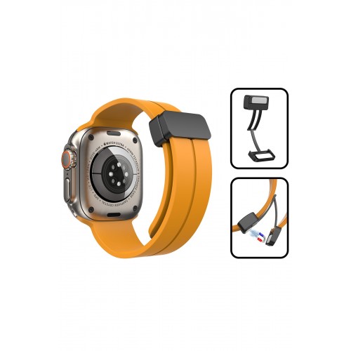 Newface Apple Watch 38mm KR412 Elegance Stylısh Kordon - Beyaz Newface Apple Watch 38mm KR412 Elegance Stylısh Kordon - Beyaz