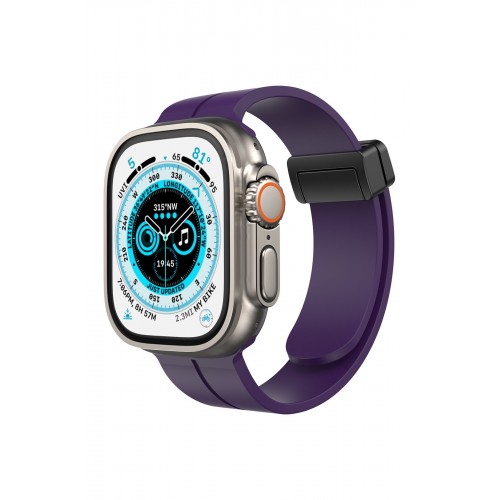 Newface Apple Watch 38mm KR412 Elegance Stylısh Kordon - Derin Mor Newface Apple Watch 38mm KR412 Elegance Stylısh Kordon - Derin Mor