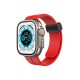 Newface Apple Watch 44mm KR412 Elegance Stylısh Kordon - Kırmızı Newface Apple Watch 44mm KR412 Elegance Stylısh Kordon - Kırmızı