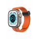 Newface Apple Watch 45mm KR412 Elegance Stylısh Kordon - Turuncu Newface Apple Watch 45mm KR412 Elegance Stylısh Kordon - Turuncu