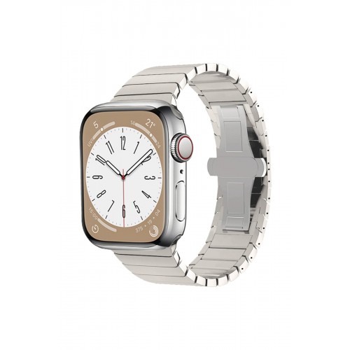 Newface Apple Watch 42mm KR413 Fine Steel Kordon - Yıldız Işığı Newface Apple Watch 42mm KR413 Fine Steel Kordon - Yıldız Işığı