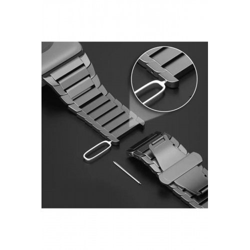 Newface Apple Watch 42mm KR413 Fine Steel Kordon - Yıldız Işığı Newface Apple Watch 42mm KR413 Fine Steel Kordon - Yıldız Işığı