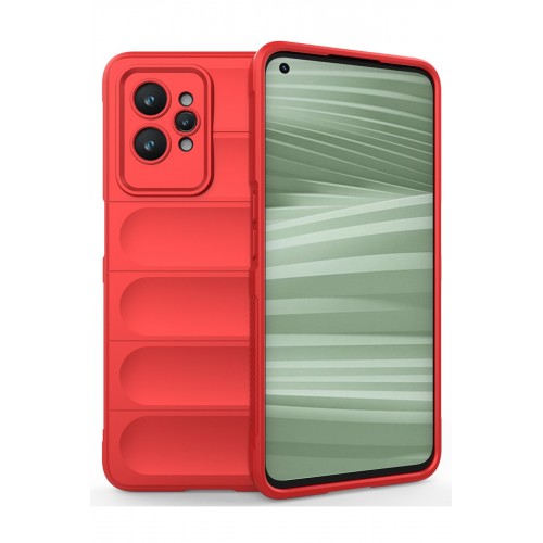 Newface Realme GT2 Pro 5G Kılıf Optimum Silikon - Kırmızı Newface Realme GT2 Pro 5G Kılıf Optimum Silikon - Kırmızı