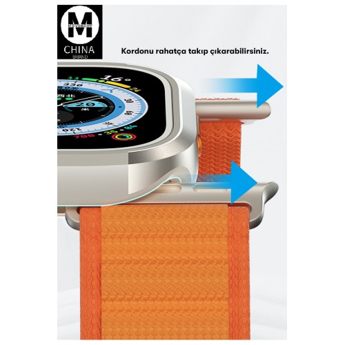 Newface Apple Watch Ultra 49mm Movenchy MO-WT3 Alüminyum Camlı Kasa Ekran Koruyucu - Gold Newface Apple Watch Ultra 49mm Movenchy MO-WT3 Alüminyum Camlı Kasa Ekran Koruyucu - Gold