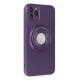 Newface iPhone 11 Pro Kılıf Lukka Magneticsafe Kapak - Derin Mor