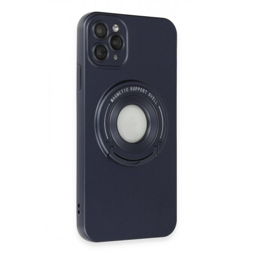 Newface iPhone 11 Pro Kılıf Lukka Magneticsafe Kapak - Lacivert Newface iPhone 11 Pro Kılıf Lukka Magneticsafe Kapak - Lacivert