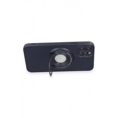 Newface iPhone 11 Pro Kılıf Lukka Magneticsafe Kapak - Lacivert Newface iPhone 11 Pro Kılıf Lukka Magneticsafe Kapak - Lacivert