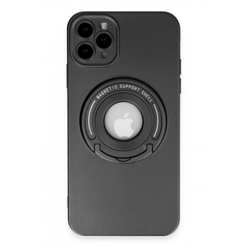 Newface iPhone 11 Pro Max Kılıf Lukka Magneticsafe Kapak - Siyah Newface iPhone 11 Pro Max Kılıf Lukka Magneticsafe Kapak - Siyah