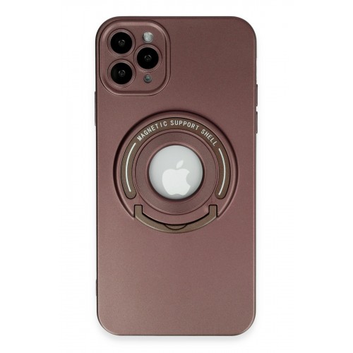 Newface iPhone 11 Pro Max Kılıf Lukka Magneticsafe Kapak - Kahverengi Newface iPhone 11 Pro Max Kılıf Lukka Magneticsafe Kapak - Kahverengi