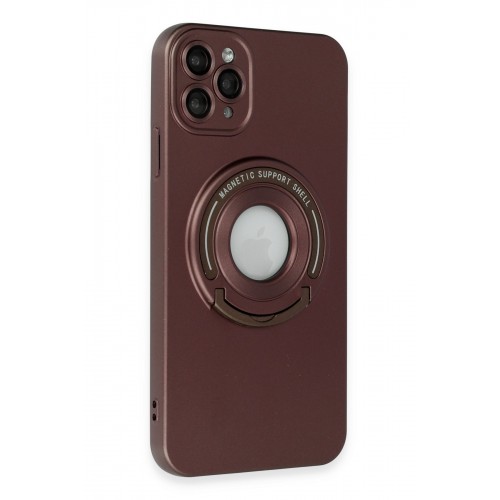 Newface iPhone 11 Pro Max Kılıf Lukka Magneticsafe Kapak - Kahverengi Newface iPhone 11 Pro Max Kılıf Lukka Magneticsafe Kapak - Kahverengi