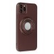 Newface iPhone 11 Pro Max Kılıf Lukka Magneticsafe Kapak - Kahverengi Newface iPhone 11 Pro Max Kılıf Lukka Magneticsafe Kapak - Kahverengi