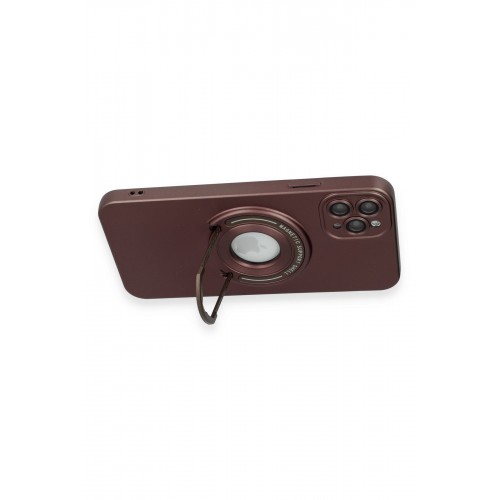 Newface iPhone 11 Pro Max Kılıf Lukka Magneticsafe Kapak - Kahverengi Newface iPhone 11 Pro Max Kılıf Lukka Magneticsafe Kapak - Kahverengi