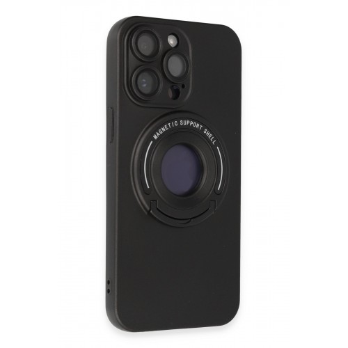 Newface iPhone 13 Pro Max Kılıf Lukka Magneticsafe Kapak - Siyah Newface iPhone 13 Pro Max Kılıf Lukka Magneticsafe Kapak - Siyah