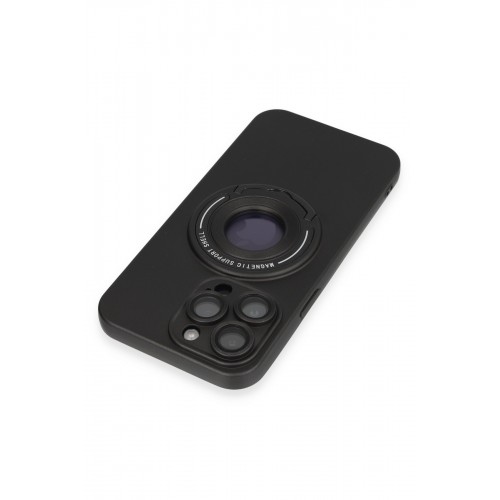 Newface iPhone 13 Pro Max Kılıf Lukka Magneticsafe Kapak - Siyah Newface iPhone 13 Pro Max Kılıf Lukka Magneticsafe Kapak - Siyah