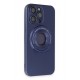 Newface iPhone 13 Pro Max Kılıf Lukka Magneticsafe Kapak - Lacivert Newface iPhone 13 Pro Max Kılıf Lukka Magneticsafe Kapak - Lacivert