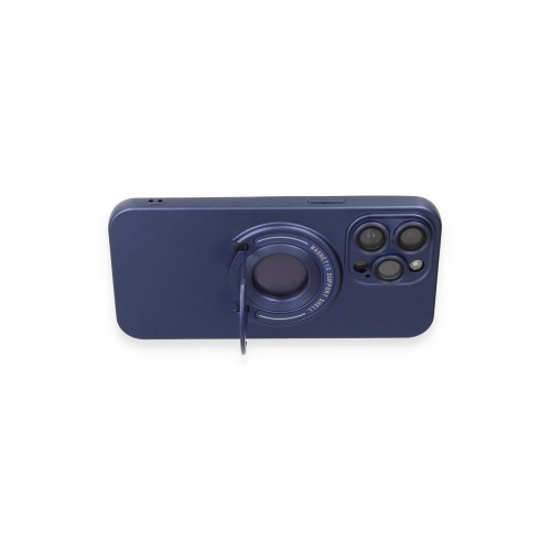 Newface iPhone 13 Pro Max Kılıf Lukka Magneticsafe Kapak - Lacivert Newface iPhone 13 Pro Max Kılıf Lukka Magneticsafe Kapak - Lacivert