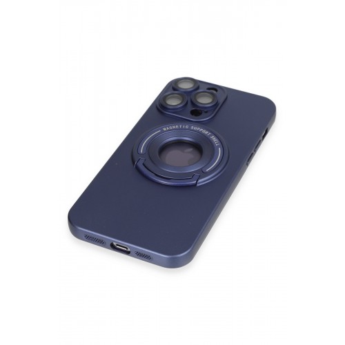 Newface iPhone 13 Pro Max Kılıf Lukka Magneticsafe Kapak - Lacivert Newface iPhone 13 Pro Max Kılıf Lukka Magneticsafe Kapak - Lacivert