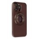 Newface iPhone 13 Pro Max Kılıf Lukka Magneticsafe Kapak - Kahverengi Newface iPhone 13 Pro Max Kılıf Lukka Magneticsafe Kapak - Kahverengi