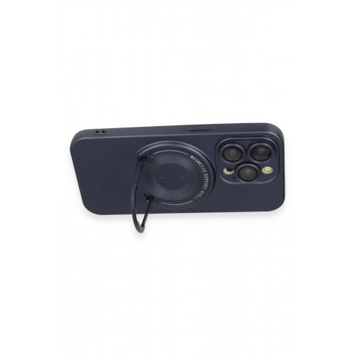 Newface iPhone 14 Pro Kılıf Lukka Magneticsafe Kapak - Lacivert Newface iPhone 14 Pro Kılıf Lukka Magneticsafe Kapak - Lacivert