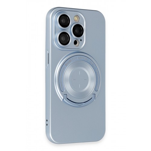 Newface iPhone 14 Pro Kılıf Lukka Magneticsafe Kapak - Sierra Blue Newface iPhone 14 Pro Kılıf Lukka Magneticsafe Kapak - Sierra Blue