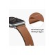 Newface Apple Watch 40mm KR415 Luaz Deri Kordon - Siyah Newface Apple Watch 40mm KR415 Luaz Deri Kordon - Siyah