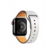 Newface Apple Watch 42mm KR415 Luaz Deri Kordon - Beyaz Newface Apple Watch 42mm KR415 Luaz Deri Kordon - Beyaz