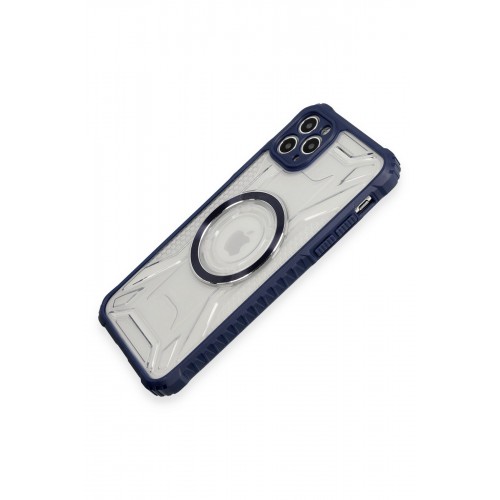 Newface iPhone 11 Pro Kılıf Prag Magneticsafe Kapak - Lacivert Newface iPhone 11 Pro Kılıf Prag Magneticsafe Kapak - Lacivert