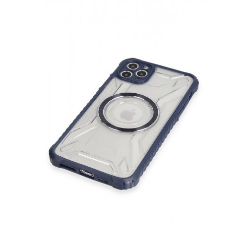 Newface iPhone 11 Pro Kılıf Prag Magneticsafe Kapak - Lacivert Newface iPhone 11 Pro Kılıf Prag Magneticsafe Kapak - Lacivert