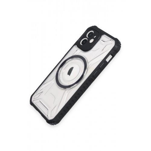 Newface iPhone 12 Kılıf Prag Magneticsafe Kapak - Siyah Newface iPhone 12 Kılıf Prag Magneticsafe Kapak - Siyah
