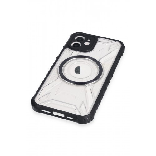 Newface iPhone 12 Kılıf Prag Magneticsafe Kapak - Siyah Newface iPhone 12 Kılıf Prag Magneticsafe Kapak - Siyah