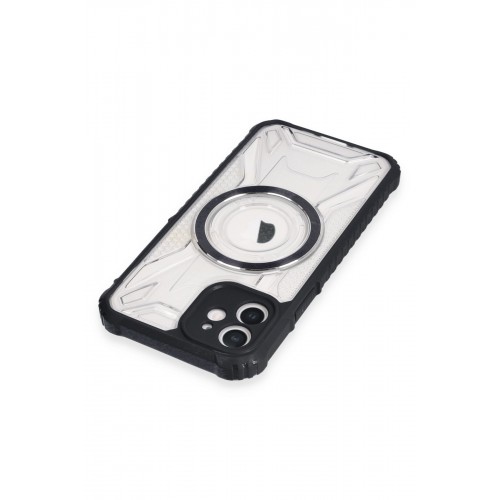 Newface iPhone 12 Kılıf Prag Magneticsafe Kapak - Siyah Newface iPhone 12 Kılıf Prag Magneticsafe Kapak - Siyah