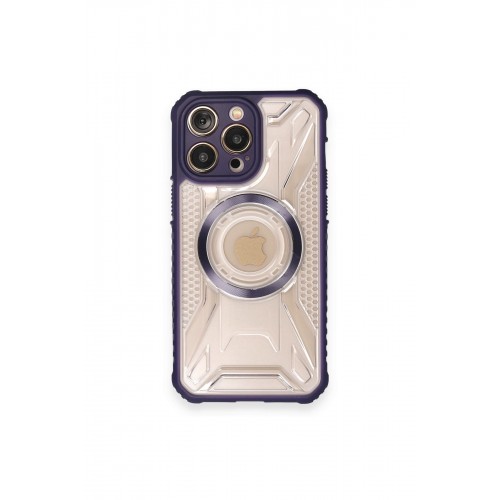 Newface iPhone 12 Pro Kılıf Prag Magneticsafe Kapak - Derin Mor Newface iPhone 12 Pro Kılıf Prag Magneticsafe Kapak - Derin Mor