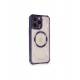 Newface iPhone 12 Pro Kılıf Prag Magneticsafe Kapak - Derin Mor Newface iPhone 12 Pro Kılıf Prag Magneticsafe Kapak - Derin Mor